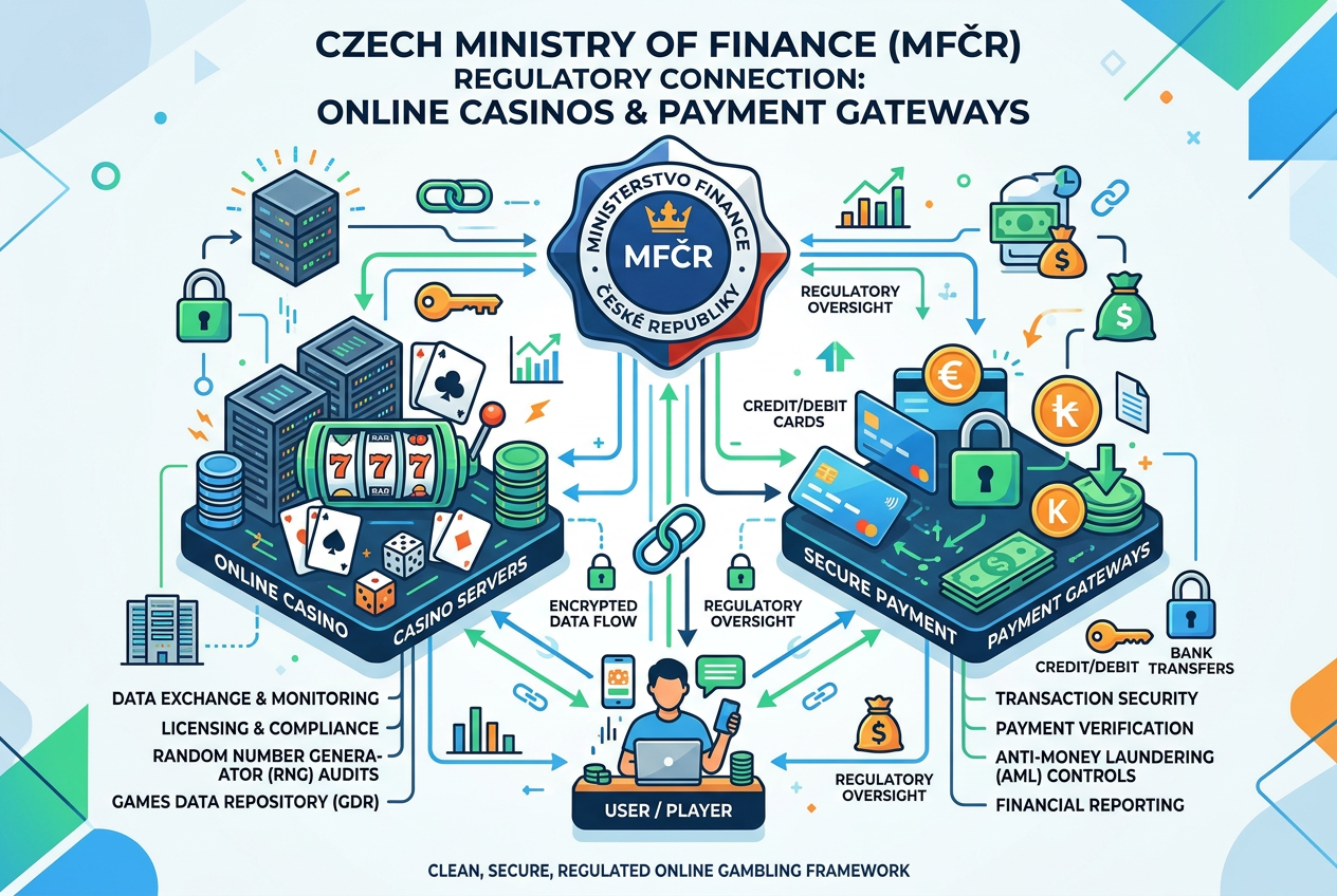 Schéma licencování a bezpečných platebních bran v České republice